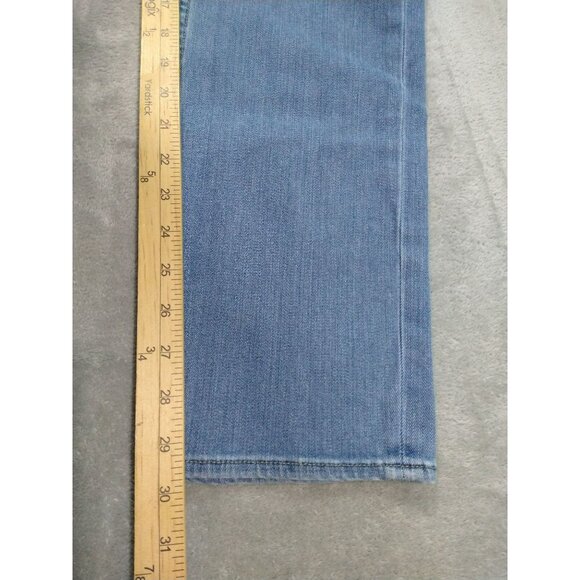RVCA Jeans Mens 31 x 30 Blue Denim Daggers Straight Leg Mid Rise Skate Surf - Picture 5 of 10